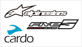 CARDO・FIVE・ALPINESTARS