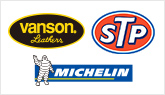 VANSON・MICHELIN・STP