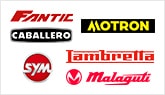 FANTIC・Lambretta・SYM・Malaguti・MOTRON