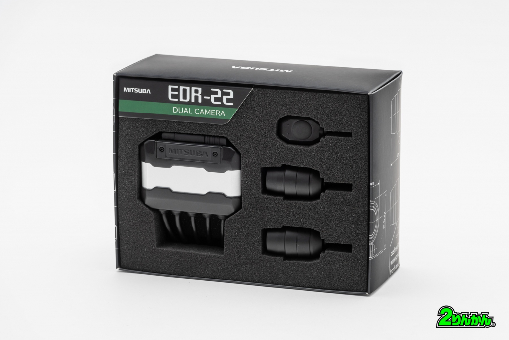 ミツバサンコーワ バイク用ドライブレコーダー EDR-22G 防水 防塵 煽り 新品未開封ミツバMITSUBA EDR-22G ドライブレコーダー