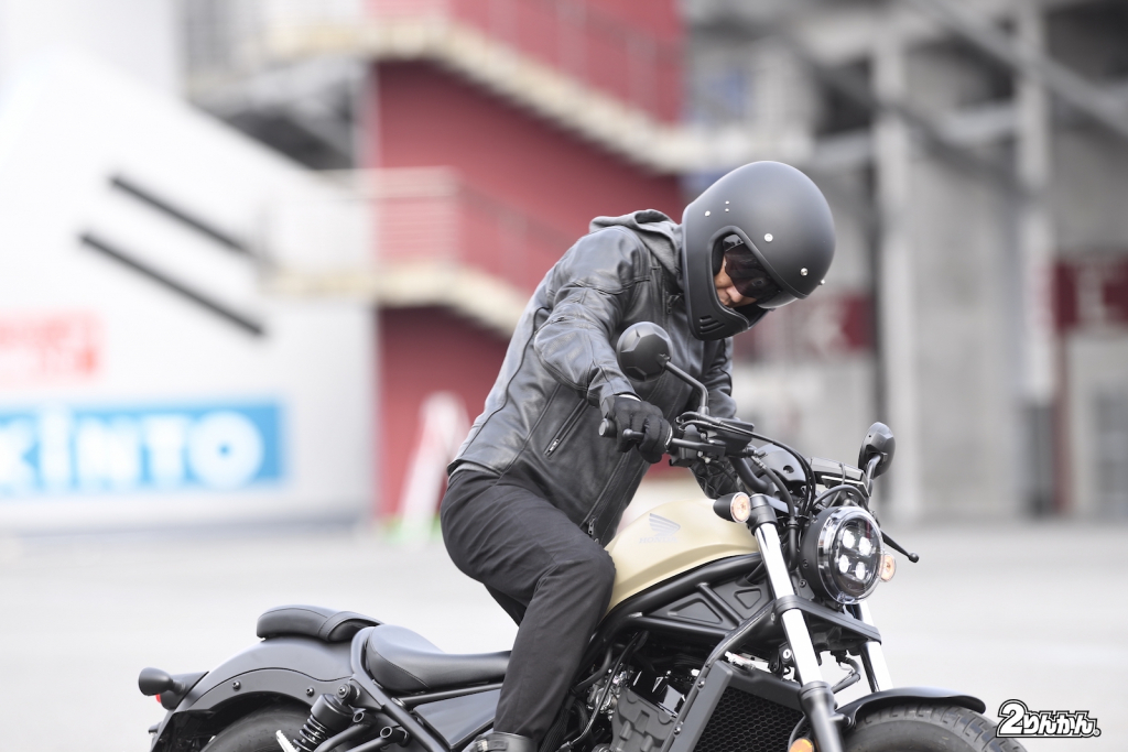 2りんかん商品部バイヤーがおすすめするHONDAレブルに似合うヘルメット