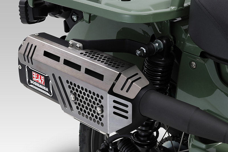 ヨシムラジャパンよりミリタリーテイストのCT125マフラーが登場です 