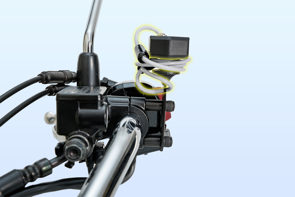 TANAX ヘルメット用ワイヤーロック 2りんかん