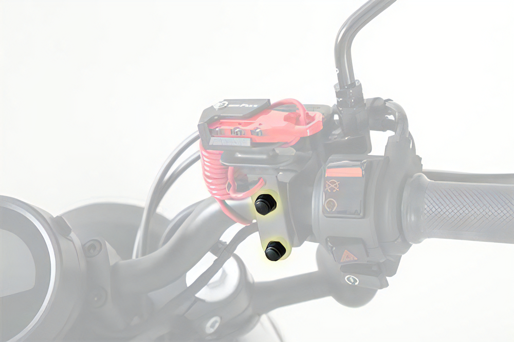 TANAX ヘルメット用ワイヤーロック 2りんかん