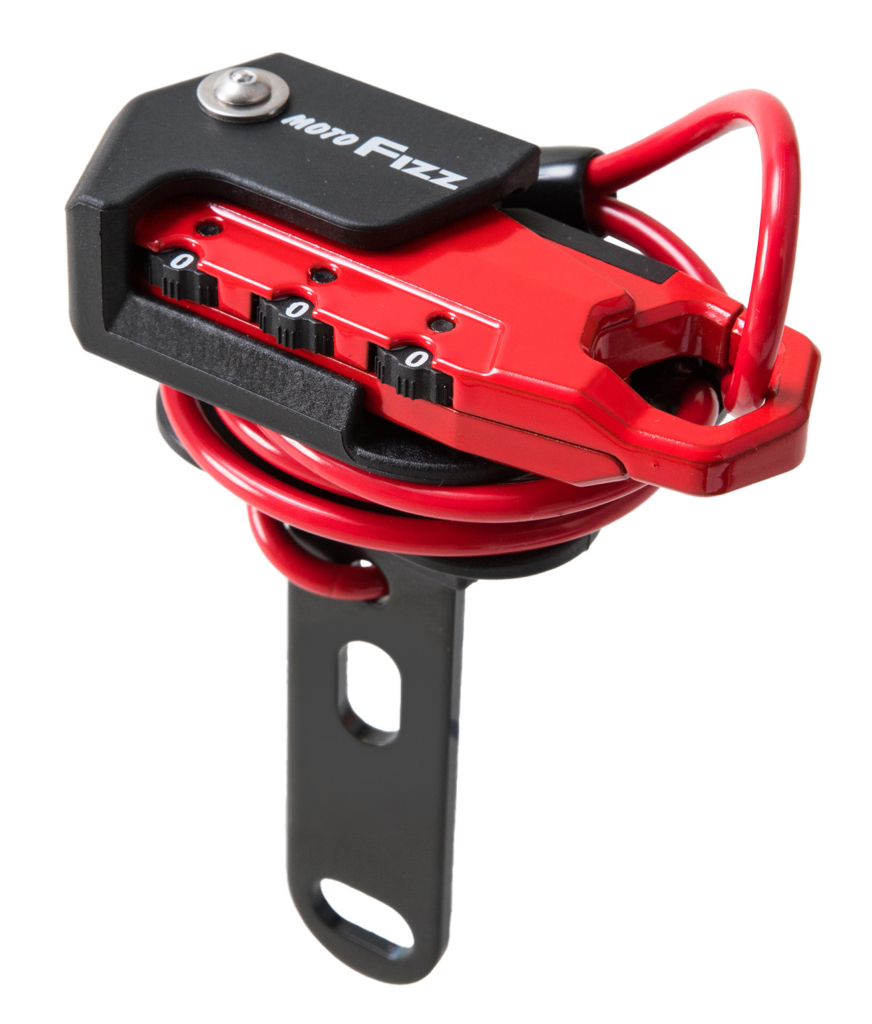 TANAX ヘルメット用ワイヤーロック 2りんかん