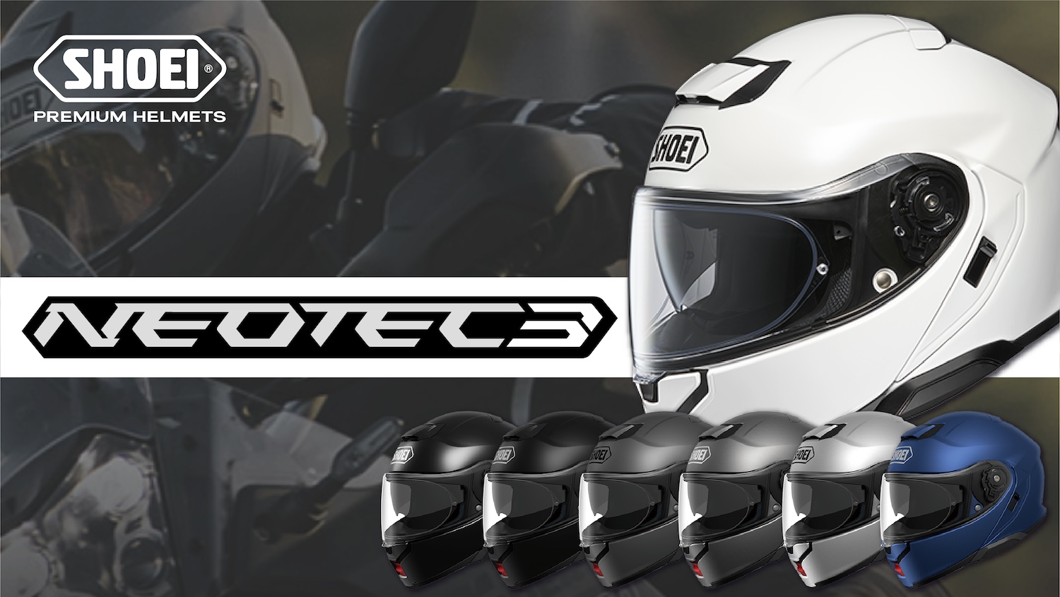 SHOEI NEWモデル「NEOTEC3」発売 | 2りんかんNEWS