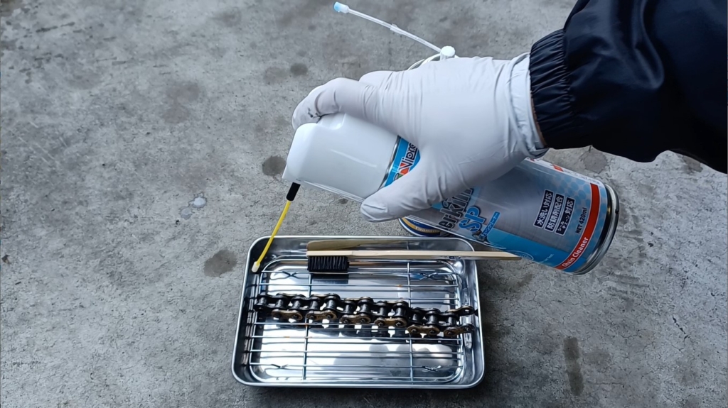 ヴィプロス 水無しチェーンクリーニングキット｜２りんかん