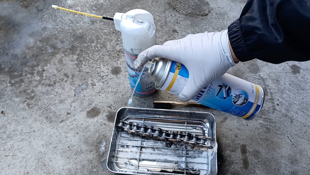 ヴィプロス 水無しチェーンクリーニングキット｜２りんかん