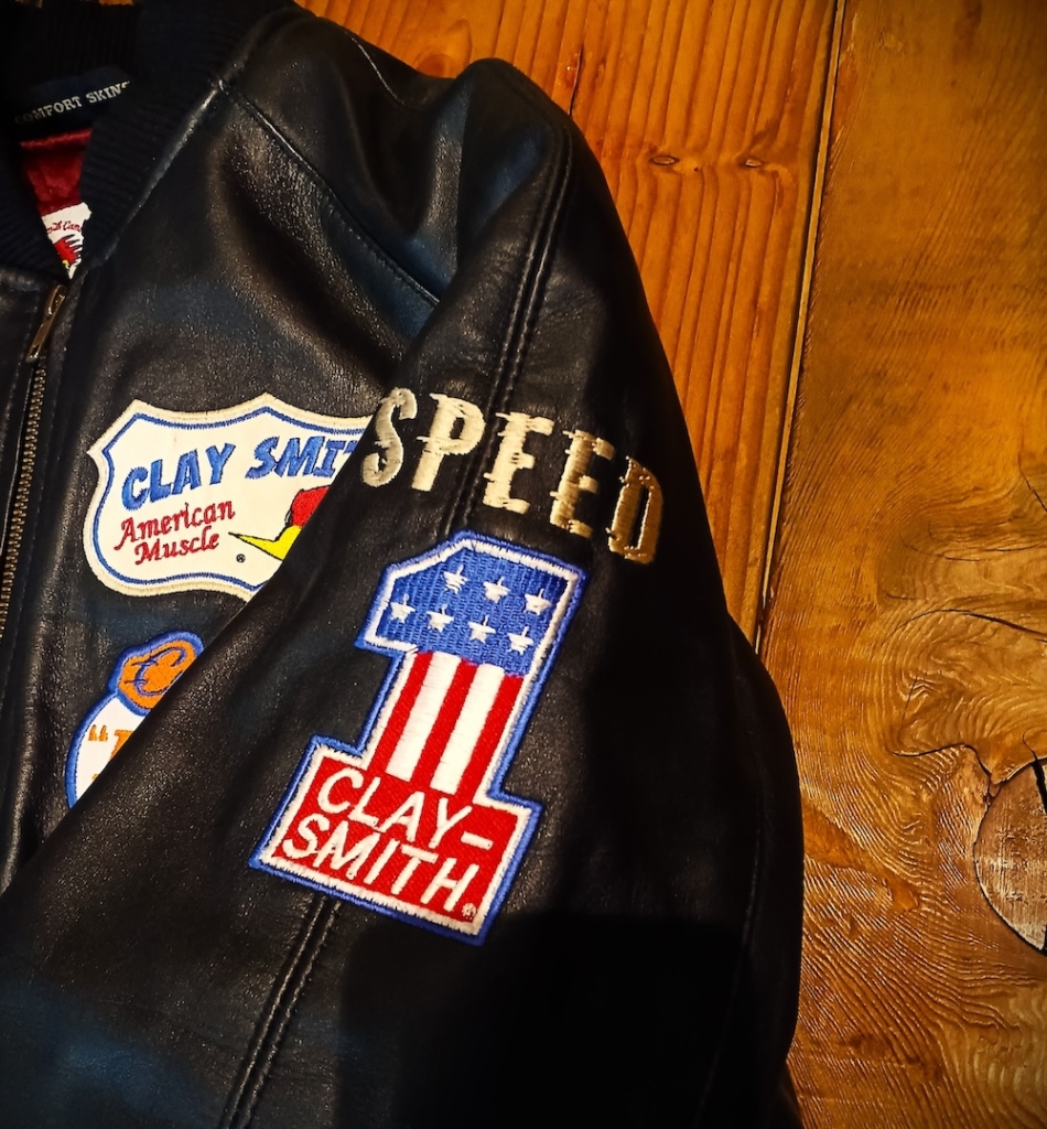 人気のCLAY SMITH(クレイスミス)レザーチームジャケット 50着限定 2  