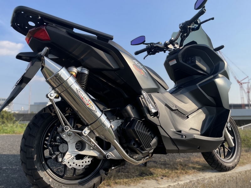 JMCA認定マフラー ADV160(8BK-KF54) ベリアル NEXUS RSマフラー 
