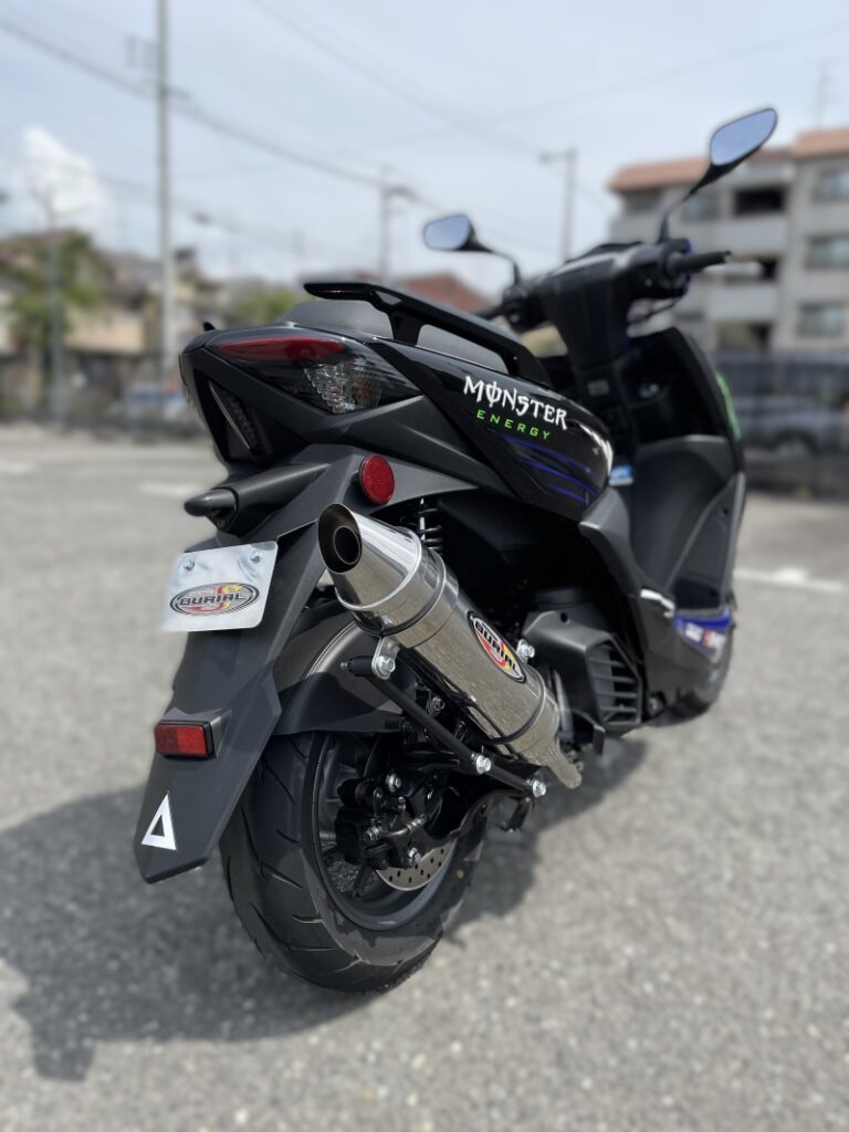 JMCA認定 シグナスグリファス用 ベリアルNEXUS RSマフラー 