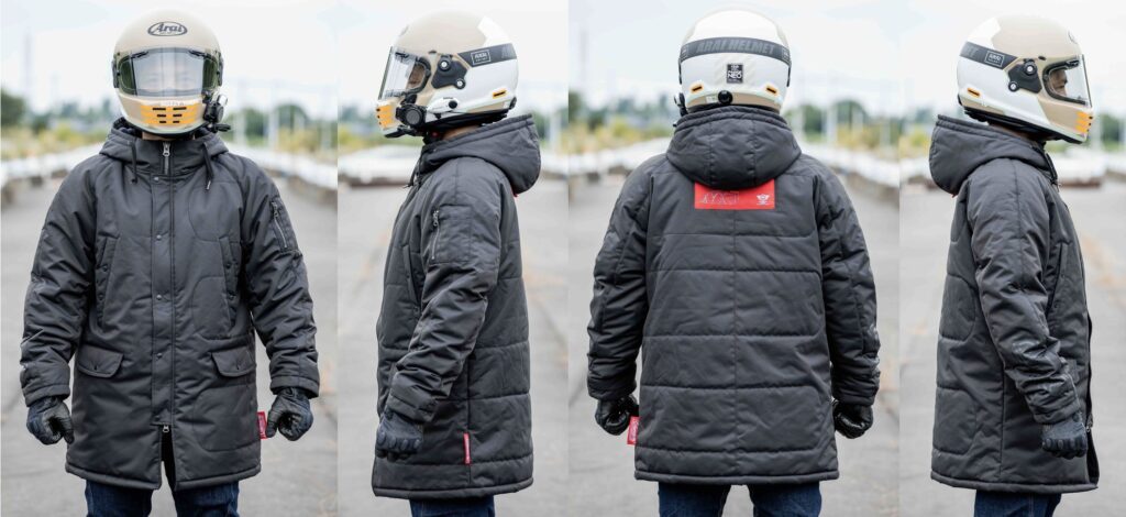 ほぼ未使用 Coleman みつけ x BMC 防風・防寒 ロングジャケット 