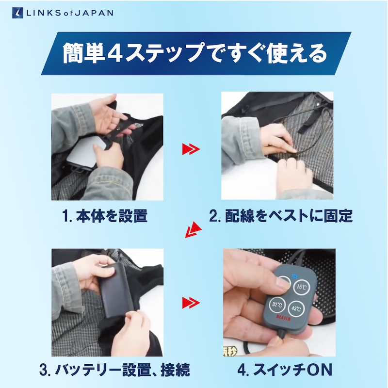 ペルチェ素子を使ったボディークーラー＆ネッククーラー｜２りんかん