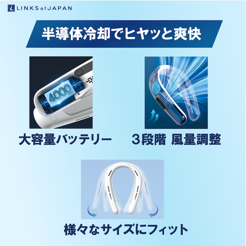 ペルチェ素子を使ったボディークーラー＆ネッククーラー｜２りんかん