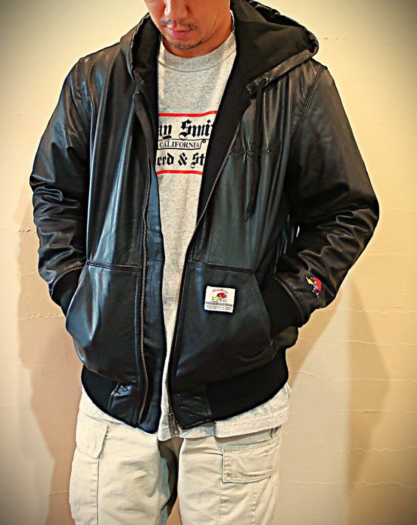 人気のCLAY SMITH（クレイスミス）レザーパーカー 数量限定モデルが 