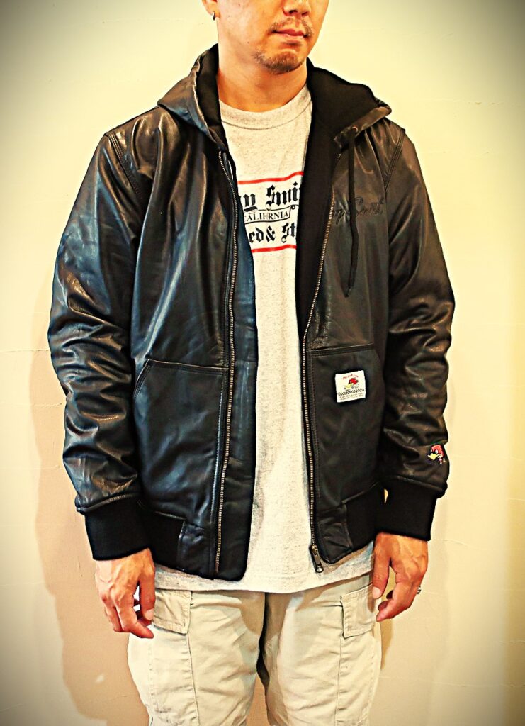 人気のCLAY SMITH（クレイスミス）レザーパーカー 数量限定