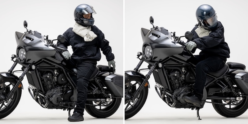 BMC防風ジーンズ・ボアBM-M1078WGB｜２りんかん