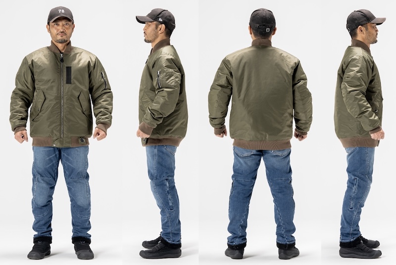 B.M.C 着るこたつ電熱MA-1｜２りんかん