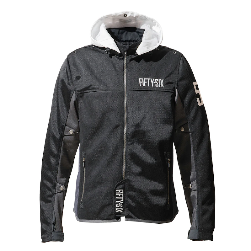 56design COLOR HOODIE MESH JACKET EVO｜２りんかん