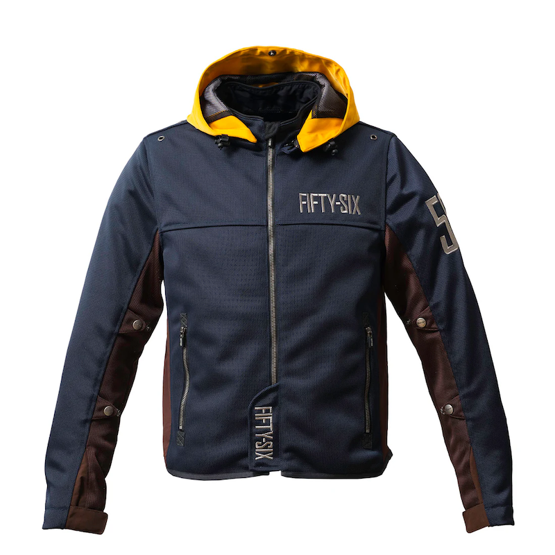 56design COLOR HOODIE MESH JACKET EVO｜２りんかん