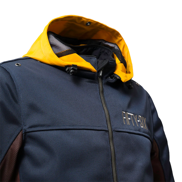 56design COLOR HOODIE MESH JACKET EVO｜２りんかん