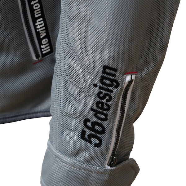 56design RETRO BORDER MESH PARKA｜２りんかん