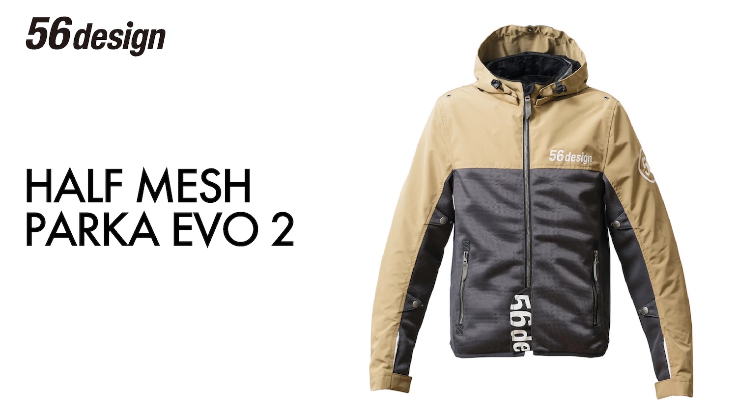 軽さ際立つ春夏モデル【56design HALF MESH PARKA EVO 2】 | 2りんかんNEWS