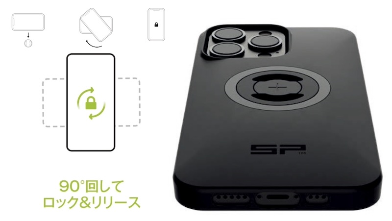 スマホマウント｜SP CONNECT｜２りんかん