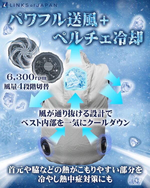 冷暖BODY サーモベスト｜２りんかん