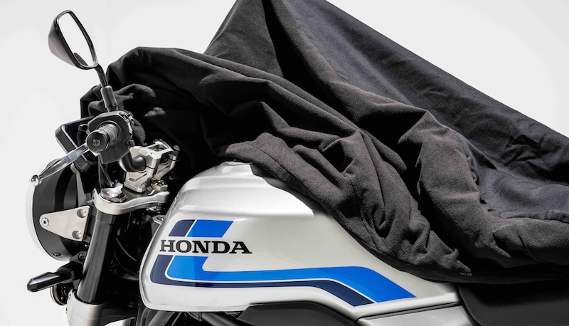 これは掛けるガレージです｜防水断熱バイクカバー｜２りんかん