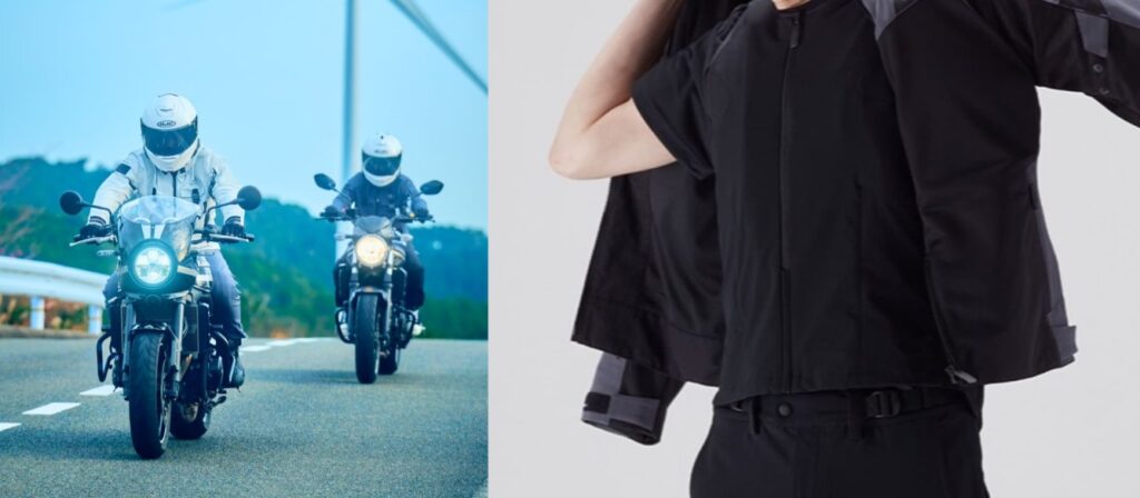 Taichi_バイク用ベストタイプエアバッグT-SABE｜２りんかん