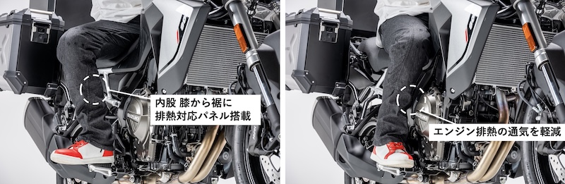 BMC エアインテーク空冷式ジーンズ｜２りんかん