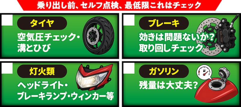 バイクの日安全運転キャンペーン｜２りんかん｜安全点検