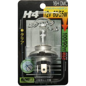 ヘッドライトバルブ H4 クリア