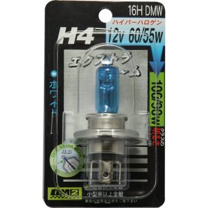 ヘッドライトバルブ H4 ホワイト