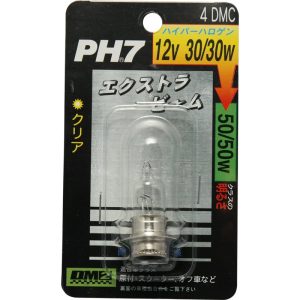 ヘッドライトバルブ PH7 クリア