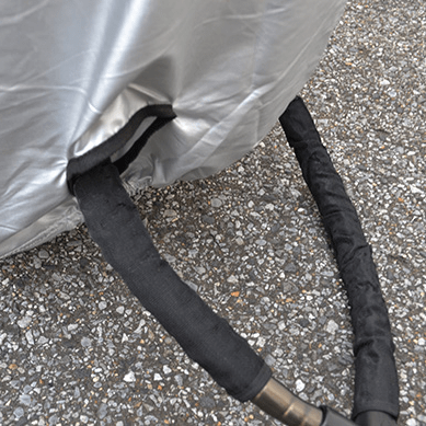 シンプルバイクカバー リアボックス対応