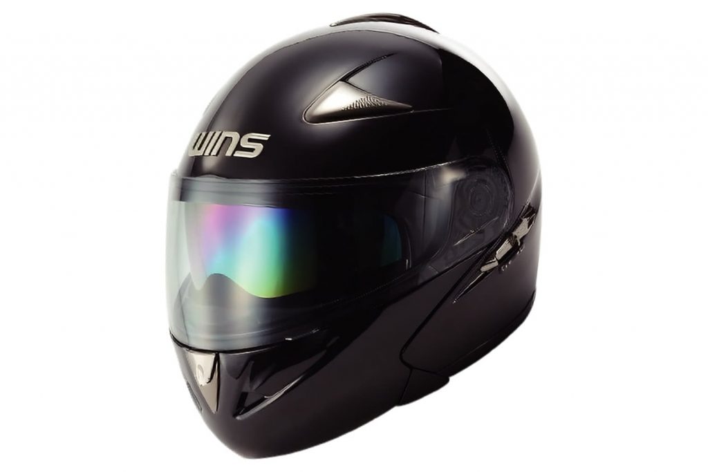 高評価在庫値下げ　新品　WINS システムヘルメット　メタリックブラック(箱無し) M ヘルメット/シールド