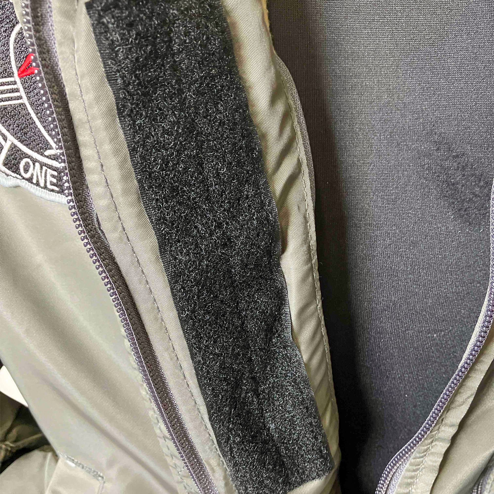 ヒューストン MA-1 ブラックナイツ M/Cウインタージャケット