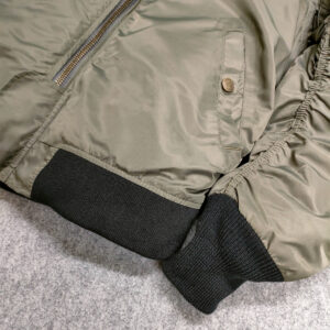 ヒューストン MA-1 ブラックナイツ M/Cウインタージャケット