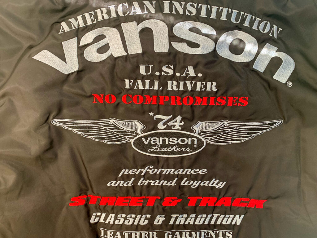 VANSON MA-1 JACKET