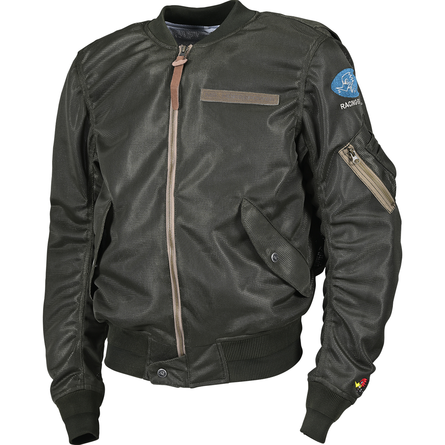 CLAY SMITH CSY-5203RS MA-1 MESH BLOUSON