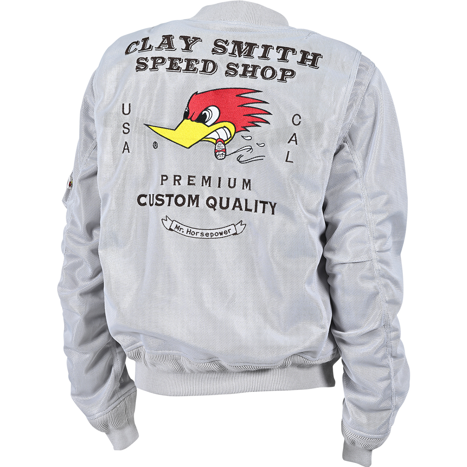 CLAY SMITH CSY-5203RS MA-1 MESH BLOUSON