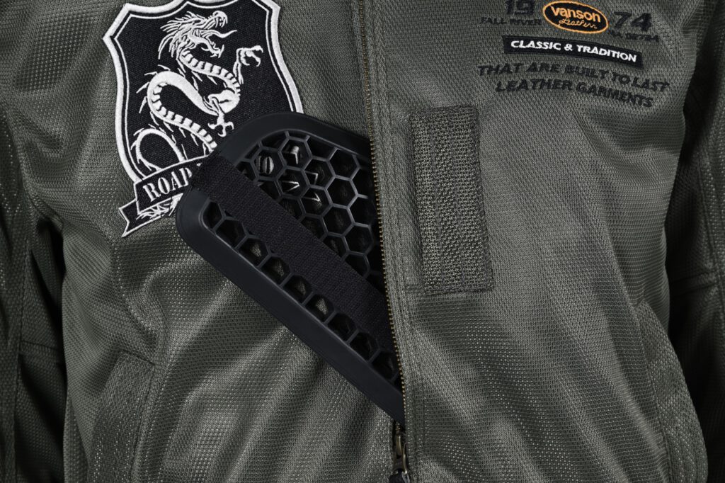 VANSON VS578RS-S2601-MA-1 MA-1 MESH JACKET