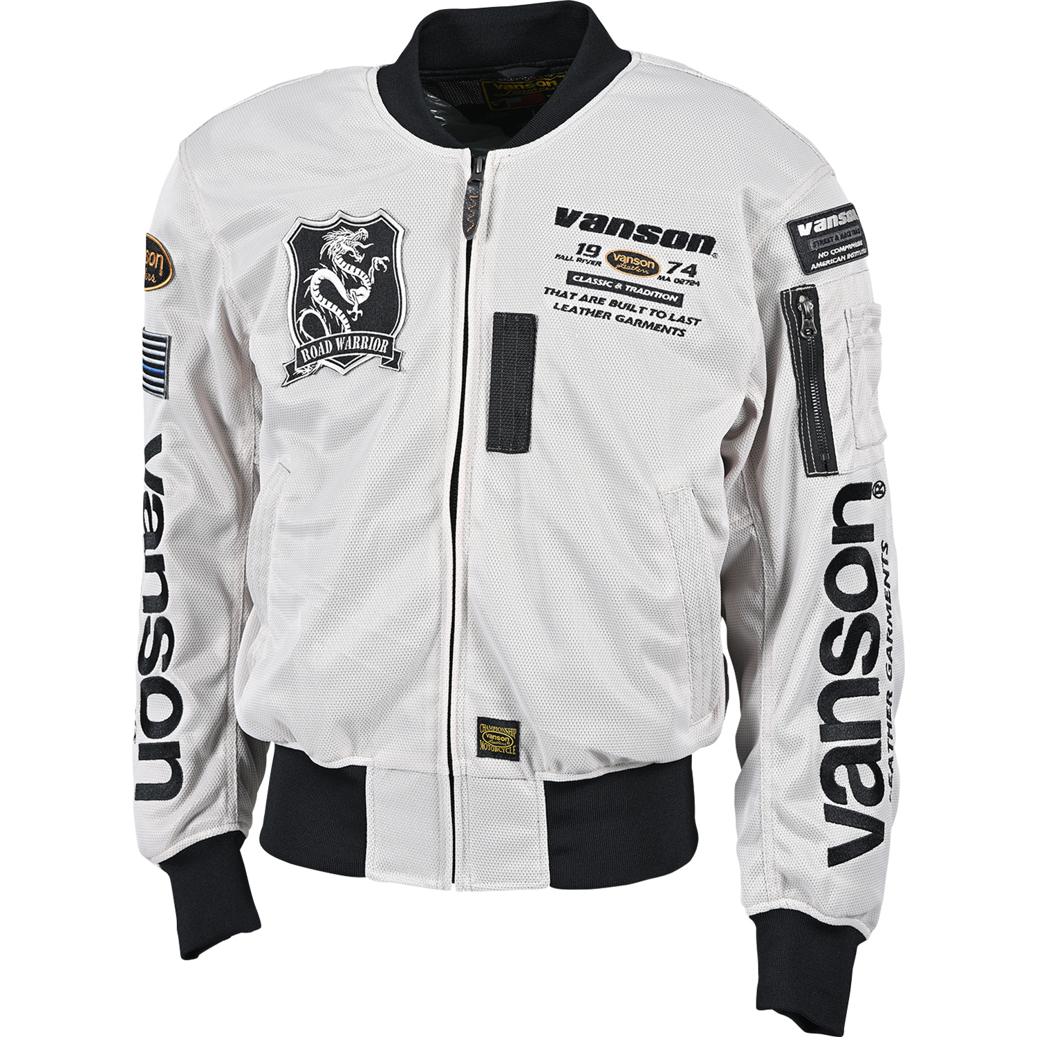 VANSON VS578RS-S2601-MA-1 MA-1 MESH JACKET