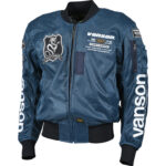 VANSON VS578RS-S2601-MA-1 MA-1 MESH JACKET