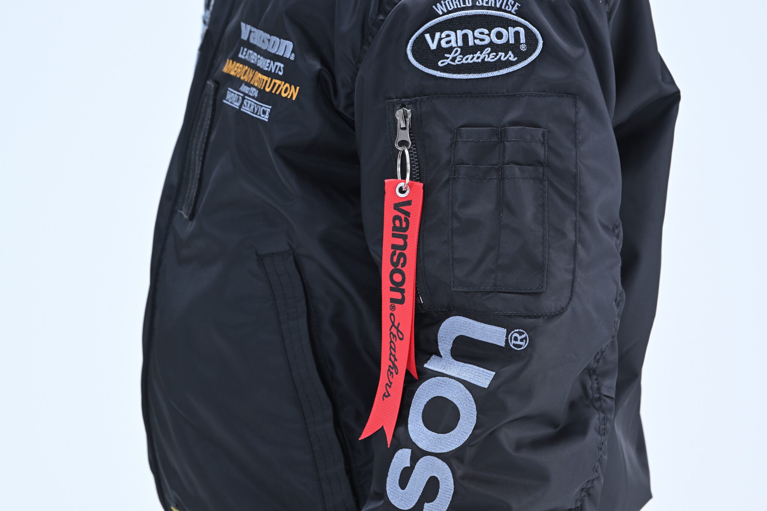 VANSON MA-1ジャケット VS578RS-W2402-MA-1｜モーターヘッドライダース