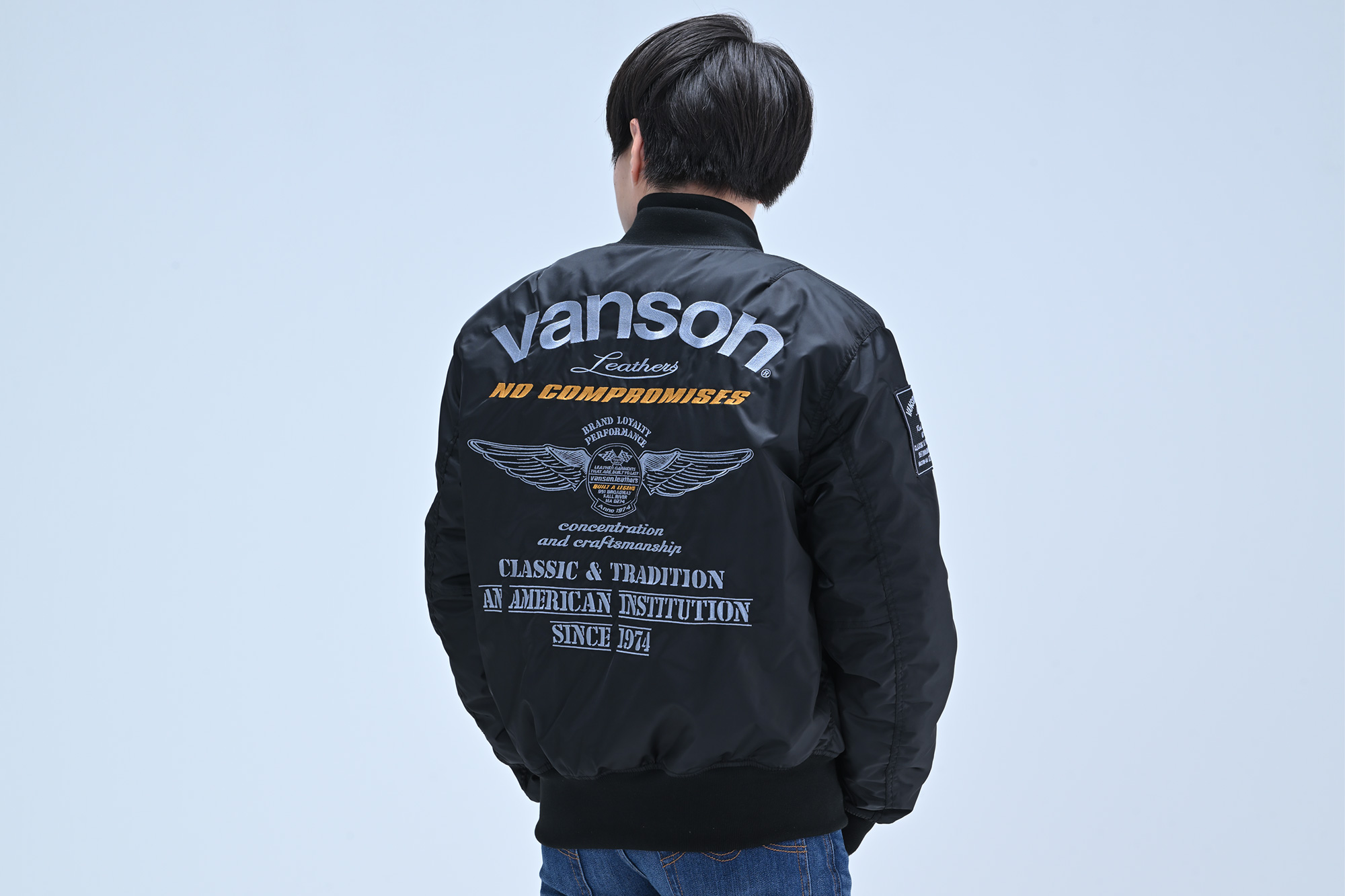 VANSON MA-1ジャケット